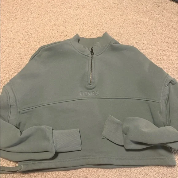 gymshark heavyweight loopback sweat pullover - Picture 4 of 7